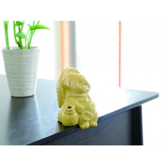 信楽焼 Tanutanu 腰掛けミニたぬき ヤマ庄陶器 : コレパン 日本の