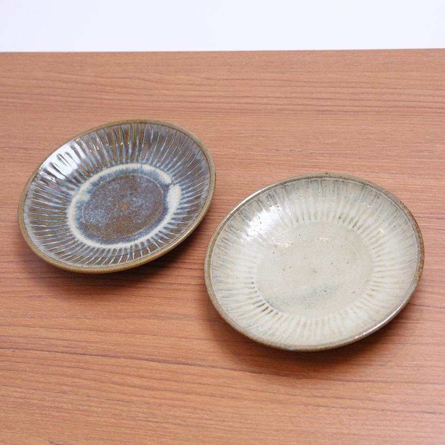 小代焼／6寸皿 陶器 おしゃれ 可愛い 和食器 ／小代本谷ちひろ窯
