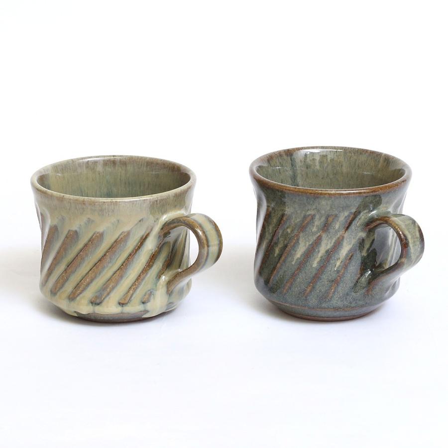 作家物みちのく長瀞末家焼ひろ窯急須と茶こぼしとマグカップ(未使用品) 作家物みちのく長瀞末家焼ひろ窯急須と茶こぼしとマグカップ(未