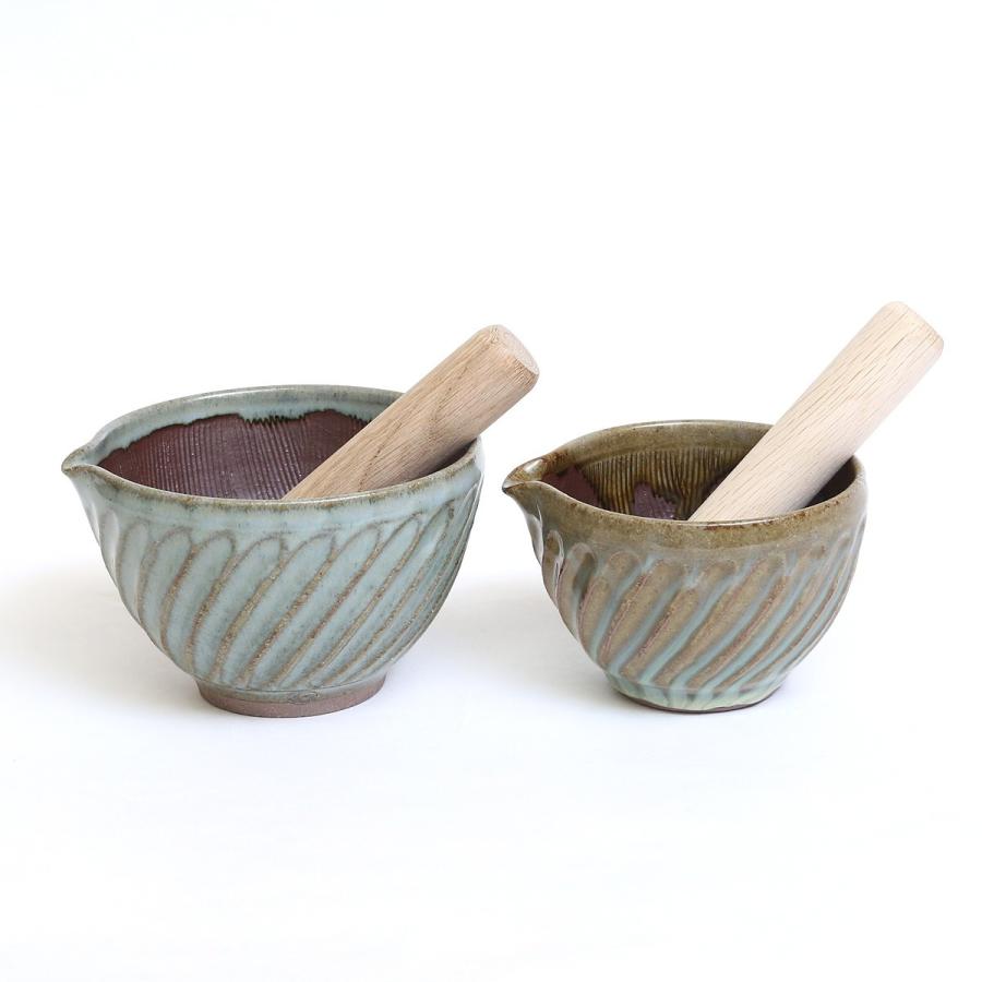 小代焼／すり鉢 小 すりこぎ棒付き 陶器 おしゃれ 可愛い 和食器 ／小 
