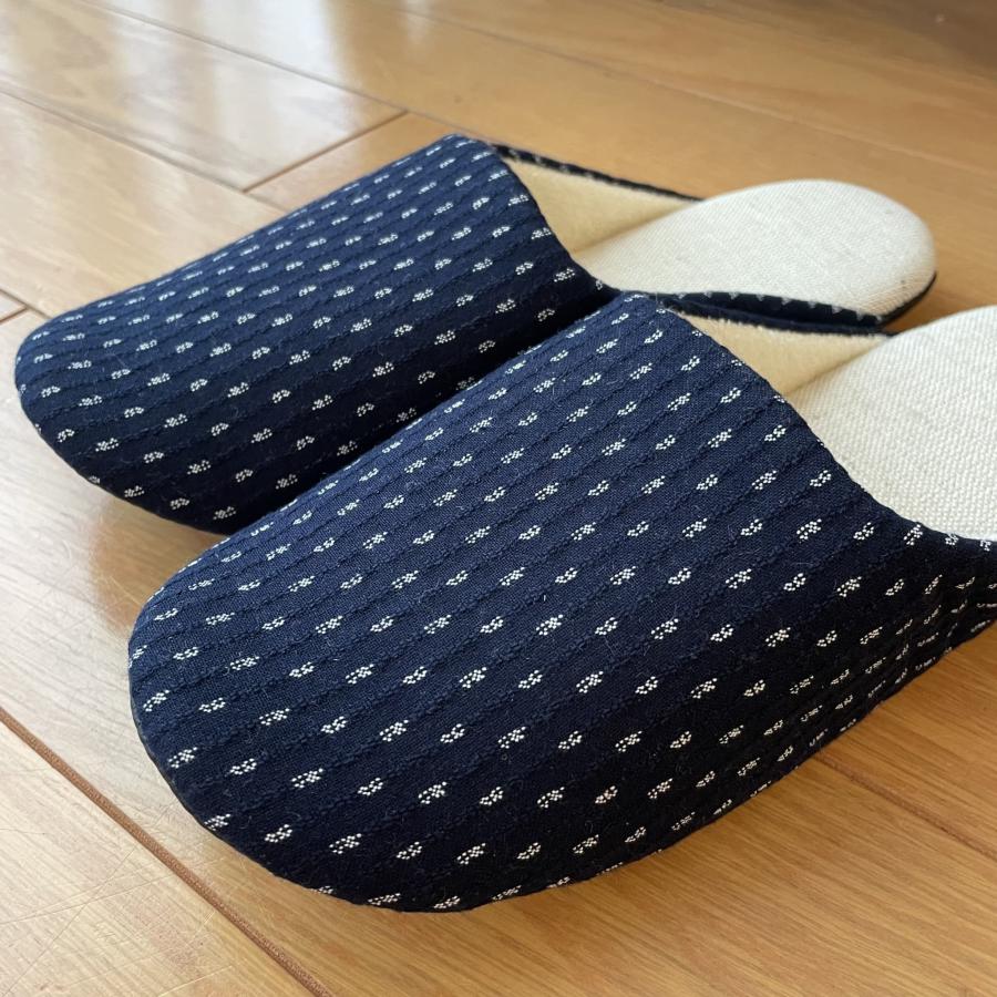 久留米織x徳島スリッパ |  | 03