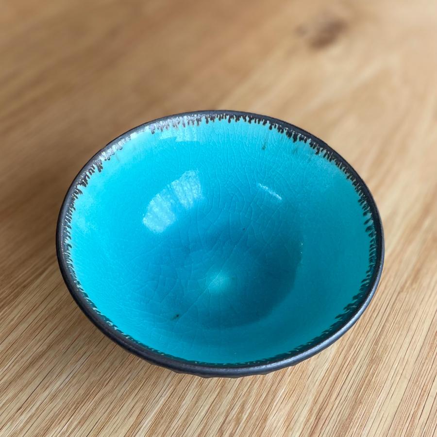 丹波焼 茶碗 茶道具商(有)越中屋 丹波焼井戸形茶碗 森本陶谷造 共箱