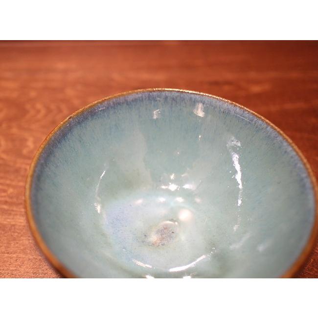 丹波焼/しのぎ飯碗/青・黒/雅峰窯 : コレパン 日本の暮らし 丹波焼/しのぎ飯碗/青・黒/雅峰窯 : コレパン 日本の暮らし