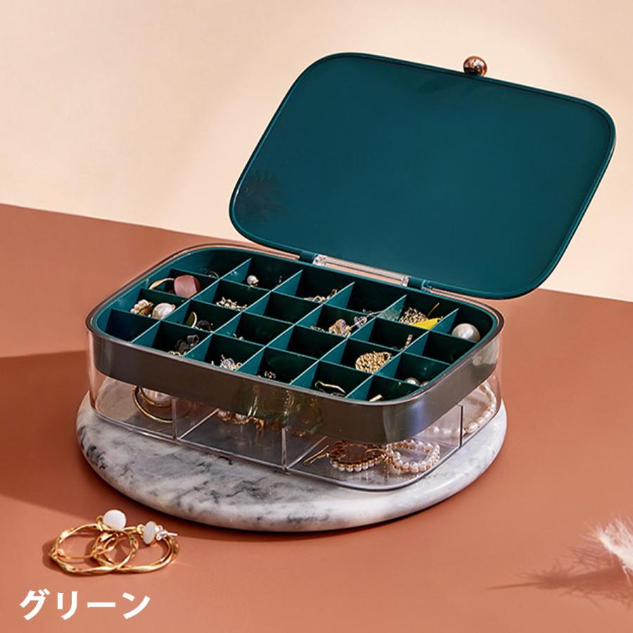 ピアスケース ジュエリーボックス 大容量 アクセサリーケース