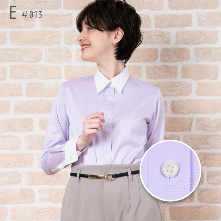 シャツブラウス【形態安定加工】長袖 : レディスシャツ専門店 