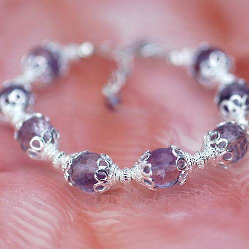 アメジストブレスレット　ラクシュミシリーズ　レディース　アメジスト　パワーストーン　天然石　送料無料 |  | 03