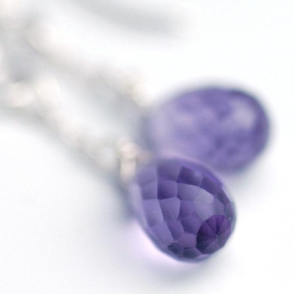 ジュピアアメジストパワーストーンピアス/アメジストパワーストーン　天然石 |  | 03