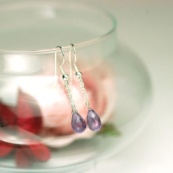 ジュピアアメジストパワーストーンピアス/アメジストパワーストーン　天然石 |  | 05