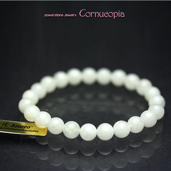 アゾゼオアゼツライトブレスレット　アゼツライト８ｍｍ　Heaven & Earth社　パワーストーン　送料無料 |  | 02