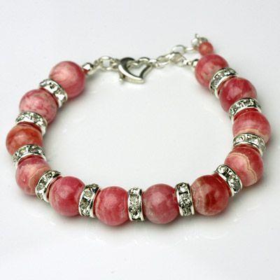 ブリリアントインカローズ　パワーストーン　レディースブレスレット　/インカローズ |  | 01