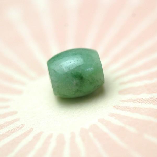 ヒスイ管玉チャーム　ネックレス　／　翡翠　チャーム　パワーストーン　天然石　送料無料 | 