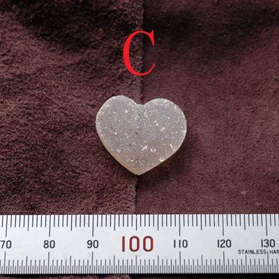 ドルジーカルセドニー　ハート　天然石　パワーストーン |  | 03