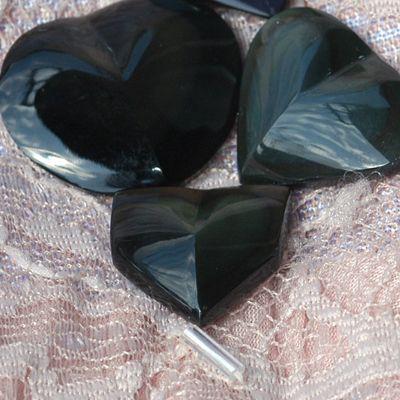 オブシディアンハートカボションD |  | 03