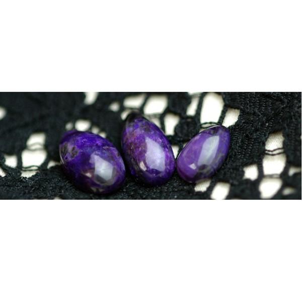 スギライトドロップカボションＡ　天然石　ルース　パワーストーン　世界三大ヒーリングストーン　送料無料 |  | 03