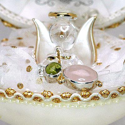 【在庫限り５割引セール】ぺリドット＆ローズクォーツ・ウイザードペンダントトップ008　パワーストーン　天然石 |  | 04