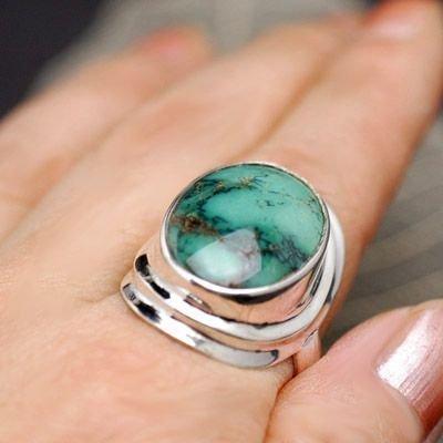 ターコイズ・ウイザードパワーストーンリング1 |  | 01