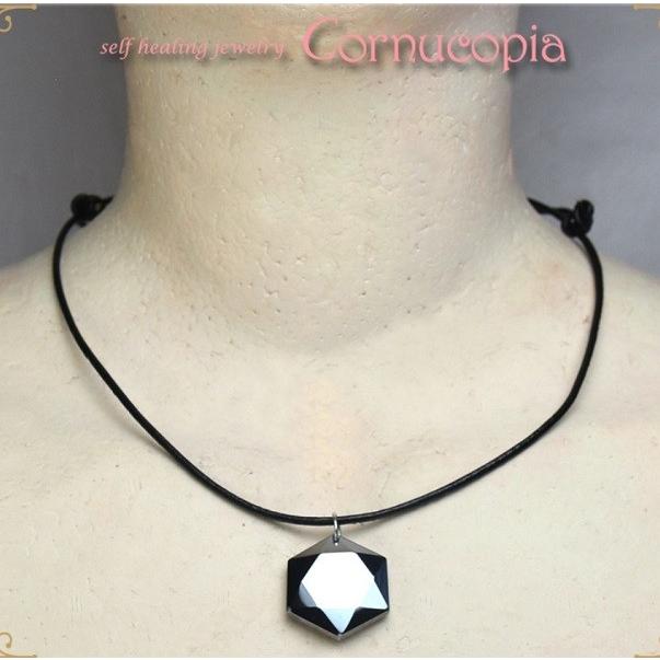 【再入荷】ミセンテラヘルツ　六芒星ペンダント　２５ｍm×２２ｍｍ×６.５ｍｍ　聖地弥山パワーチャージテラヘルツ　 |  | 02