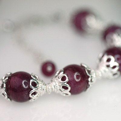 ラクシュミルビーパワーストーンブレスレット　レディース　/ルビー　天然石　送料無料 | 