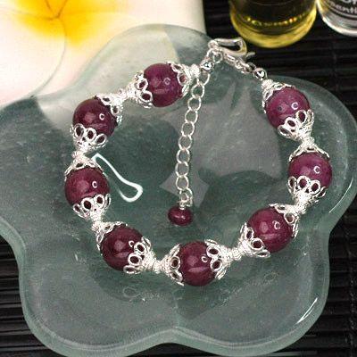 ラクシュミルビーパワーストーンブレスレット　レディース　/ルビー　天然石　送料無料 |  | 03