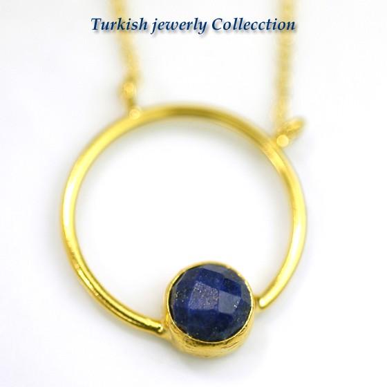 【売り尽くし半額セール】ターキッシュ　ラピスラズリネックレス４　/　ラピスラズリ　パワーストーン　12月誕生石　天然石 |  | 01