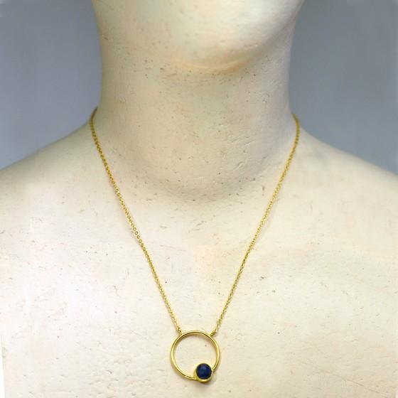 【売り尽くし半額セール】ターキッシュ　ラピスラズリネックレス４　/　ラピスラズリ　パワーストーン　12月誕生石　天然石 |  | 02