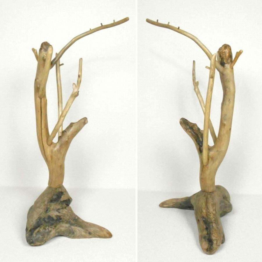 流木 アクセサリースタンド ジュエリースタンド 木製 手作り 温泉流木 美しいツリーと変形流木のフックスタンドオブジェ002木の妖精 R コロボックル工房 通販 Yahoo ショッピング