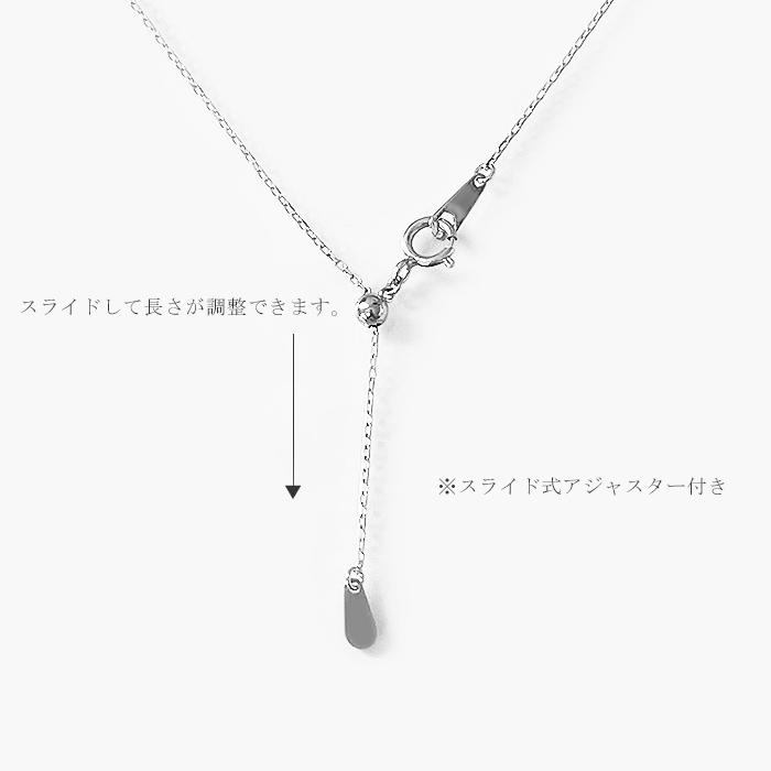 ダイヤモンド ネックレス プラチナ レディース 0.5カラット