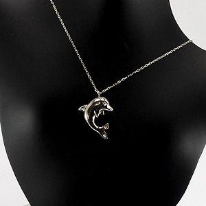 ドルフィンモチーフネックレス イルカモチーフゴールド