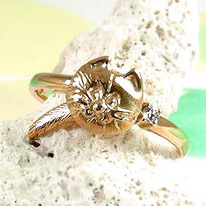 7月誕生石ルビー猫モチーフリングK18ゴールド指輪 : ジュエリー工房  