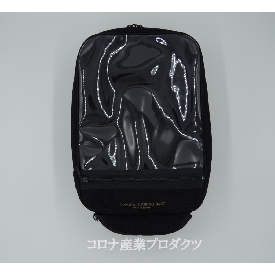 Lサイズ 帆布ブラック コロナツーリングバッグ 全国送料無料