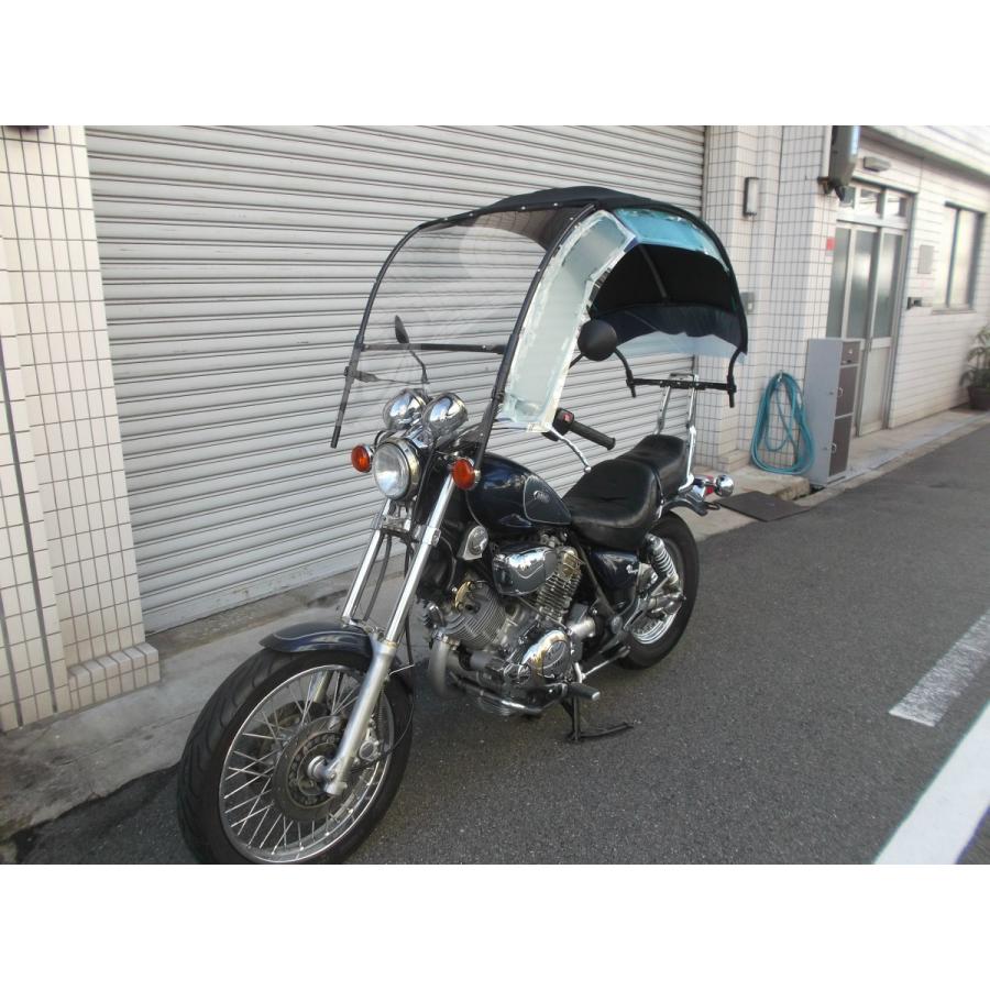 バイク オートバイ 屋根 グッズ 雨除け 日よけ パーツ ツーリング 通勤