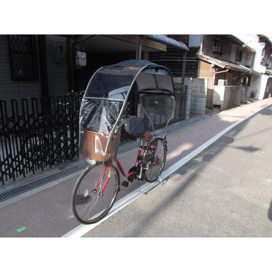 自転車屋根 パーツ 雨除け 日よけ 風よけ UVカット 通勤 通学 グッズ