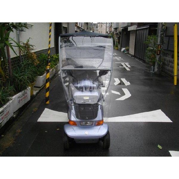 旧型シニアカー、4輪電動車は含みません、日除け、雨よけ