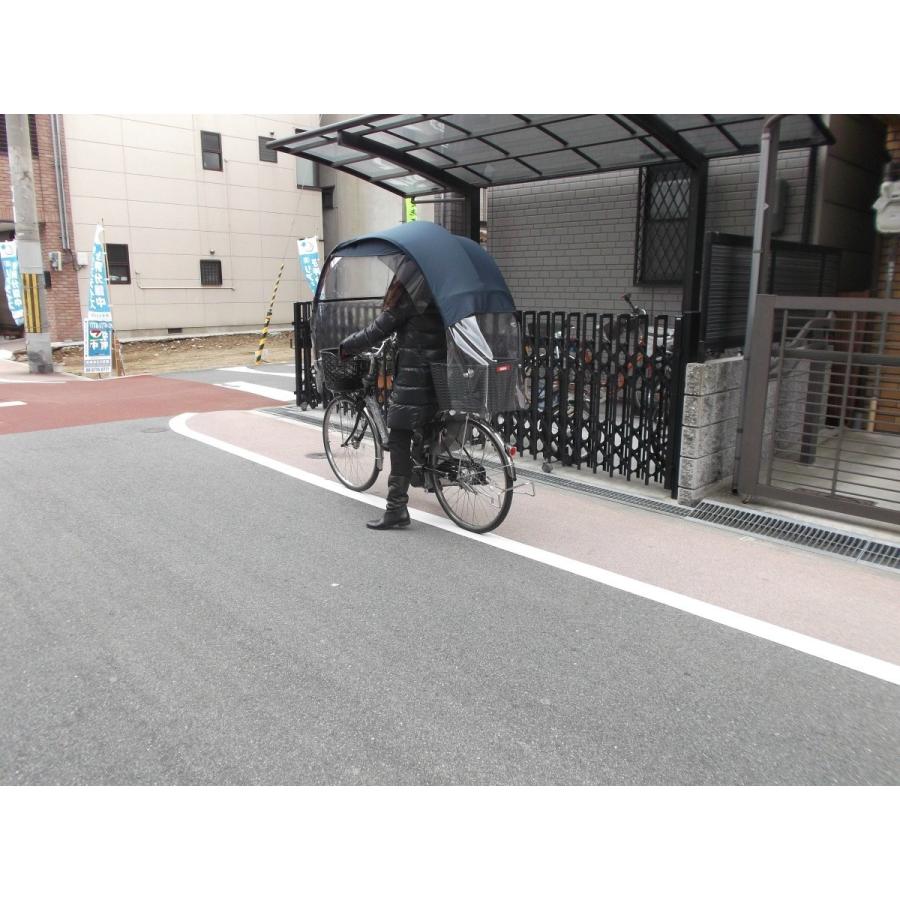 ママチャリ 電動アシスト自転車、通勤 通学 屋根 パーツ グッズ 用品