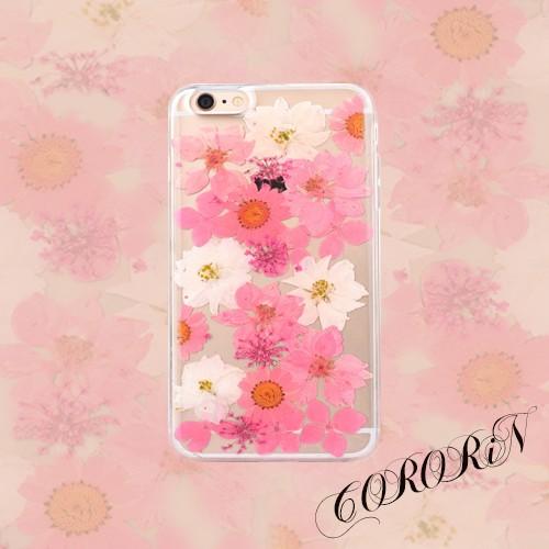Xsxr対応 ピンクホワイト エレガントで上品なドライフラワー 押し花uvレジン Spca0141pkw スマホケース Iphoneケース Spca0141pkw Cororin 通販 Yahoo ショッピング