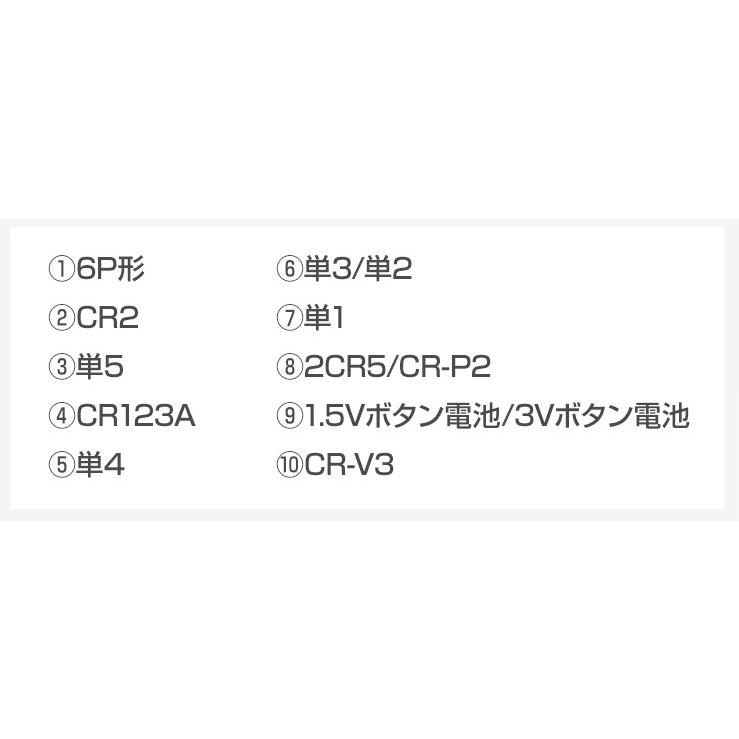 バッテリーテスター バッテリーチェッカー 電池チェッカー 乾電池 ボタン電池 残量 確認 防災グッズ enevolt basic｜coroya｜13