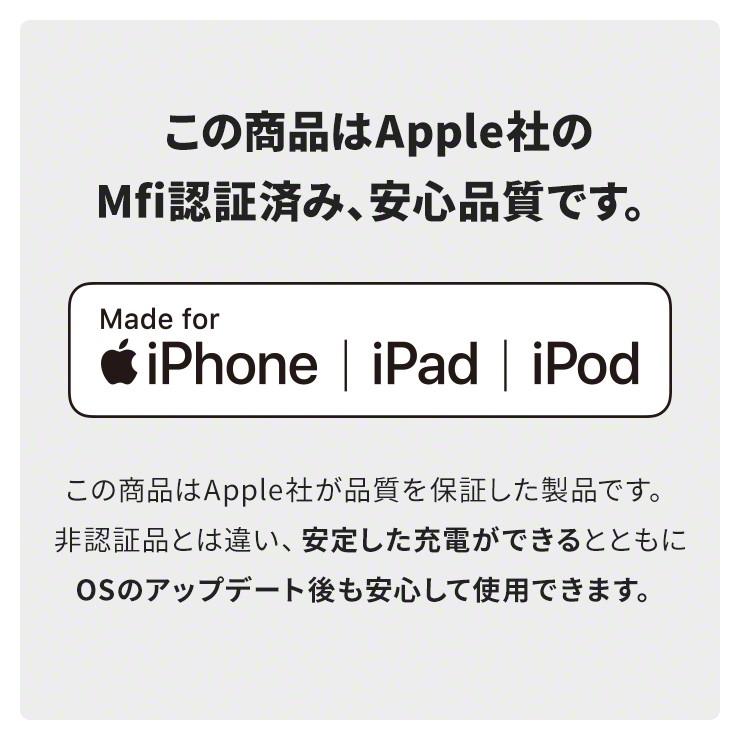 INOVA（イノバ） タイプc ケーブル iPhone12 充電器 急速充電 PD Mfi