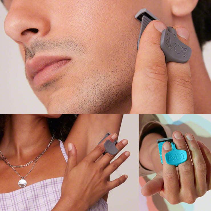 髭剃り カミソリ シェーバー メンズ レディース T字 ムダ毛処理 男女兼用 EVOSHAVE エヴォシェーブ スタートパック 替え刃10枚付き |  | 19