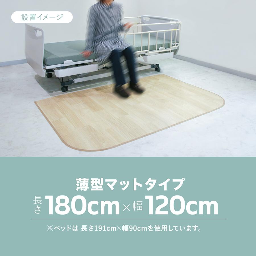 ころやわマット Lサイズ(120cm×180cm) 【転倒予防学会推奨品選定