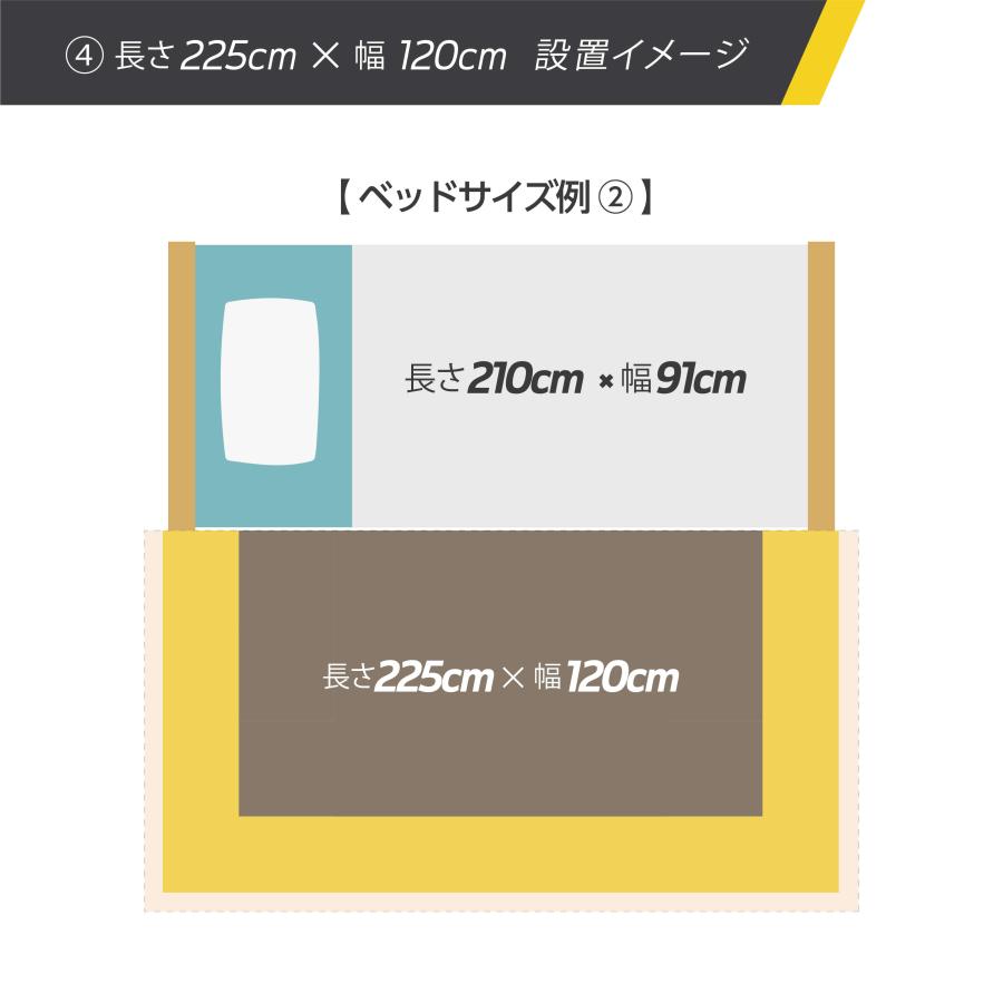 おくだけ ころやわ (225cm × 120cm) 【転倒予防学会推奨品認定】車いす・歩行器ご利用の方にもおすすめ 個室や特別室に最適 転倒骨折対策　介護・医療機関向け