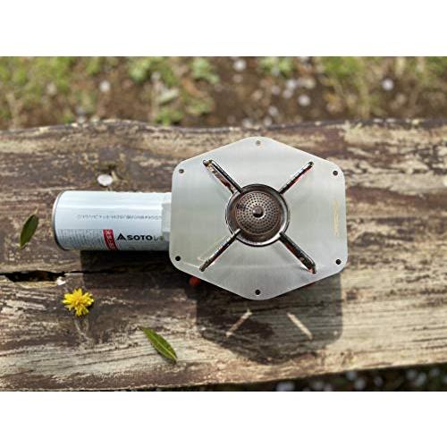 キャンピングムーン Camping Moon ステンレス製 遮熱板 St 310 シングルバーナー用 St 1617 コレクトbig 通販 Yahoo ショッピング