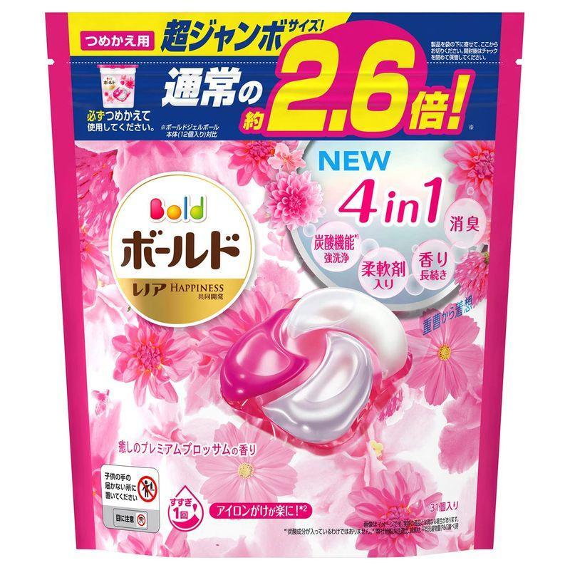 ボールドジェルボール プレミアムブロッサム 31個×12袋セット ボールド ジェルボール 癒しのプレミアムブロッサムの香り 詰め替え用
