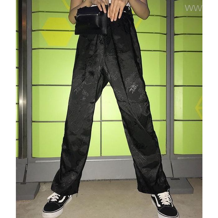 チャイナ パンツ チャイナ服 ストリート系 韓国 原宿系 レディース Ag08 Ag08 Corronストア 通販 Yahoo ショッピング