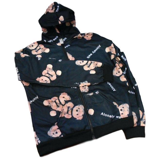 メンヘラ 服 病みかわ メンヘラパーカー 病み服 パーカー レディース 韓国 病み 病みかわいい ビッグパーカー やみかわいい ストリート系 ゴスロリ 黒 白 Ai69 Ai69 Corronストア 通販 Yahoo ショッピング