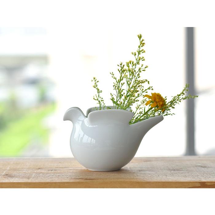 リサラーソン青色 ドレス型 陶器花器 約30cm