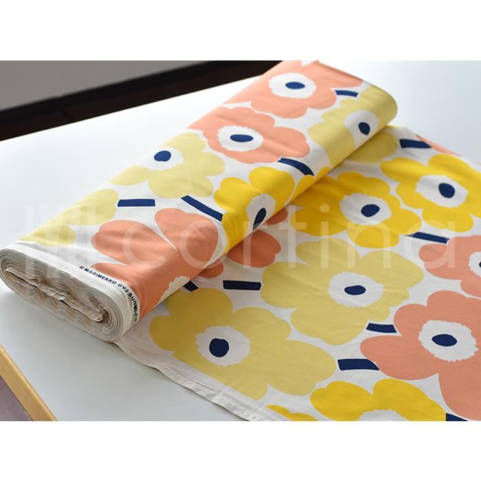 マリメッコ 生地 北欧 marimekko 花柄 オックス ピエニウニッコ PIENI UNIKKO 10cm単位 切り売り 綿（プリント） ファブリック 布｜cortina｜18