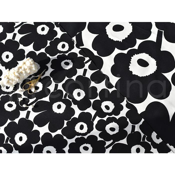 マリメッコ 生地 北欧 marimekko 花柄 オックス ピエニウニッコ PIENI UNIKKO 10cm単位 切り売り 綿（プリント） ファブリック 布｜cortina｜19