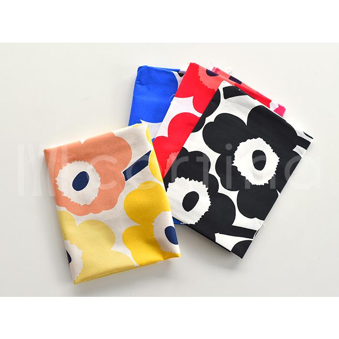 マリメッコ 生地 北欧 marimekko 花柄 オックス ピエニウニッコ PIENI UNIKKO 10cm単位 切り売り 綿（プリント） ファブリック 布｜cortina｜21