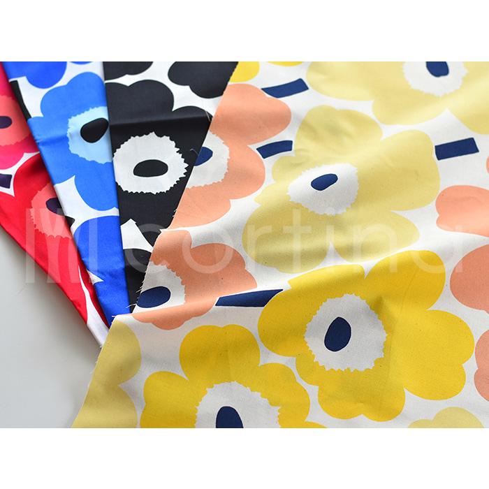 マリメッコ 生地 北欧 marimekko 花柄 オックス ピエニウニッコ PIENI UNIKKO 10cm単位 切り売り 綿（プリント） ファブリック 布｜cortina｜22