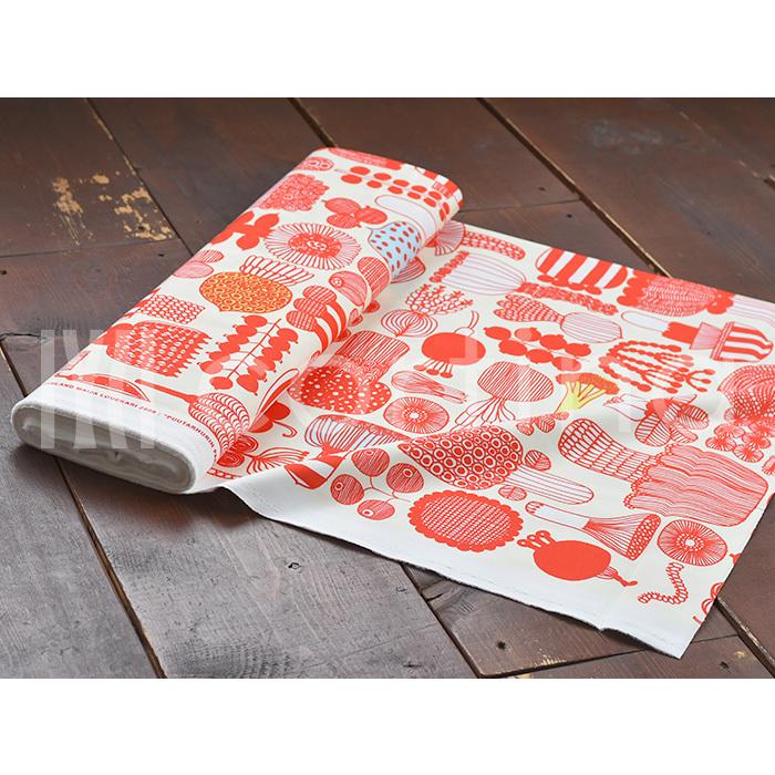 marimekko マリメッコ 生地 北欧 花柄 オックス プータルフリン marimekko マリメッコ 生地 北欧 花柄 オックス プータルフリン